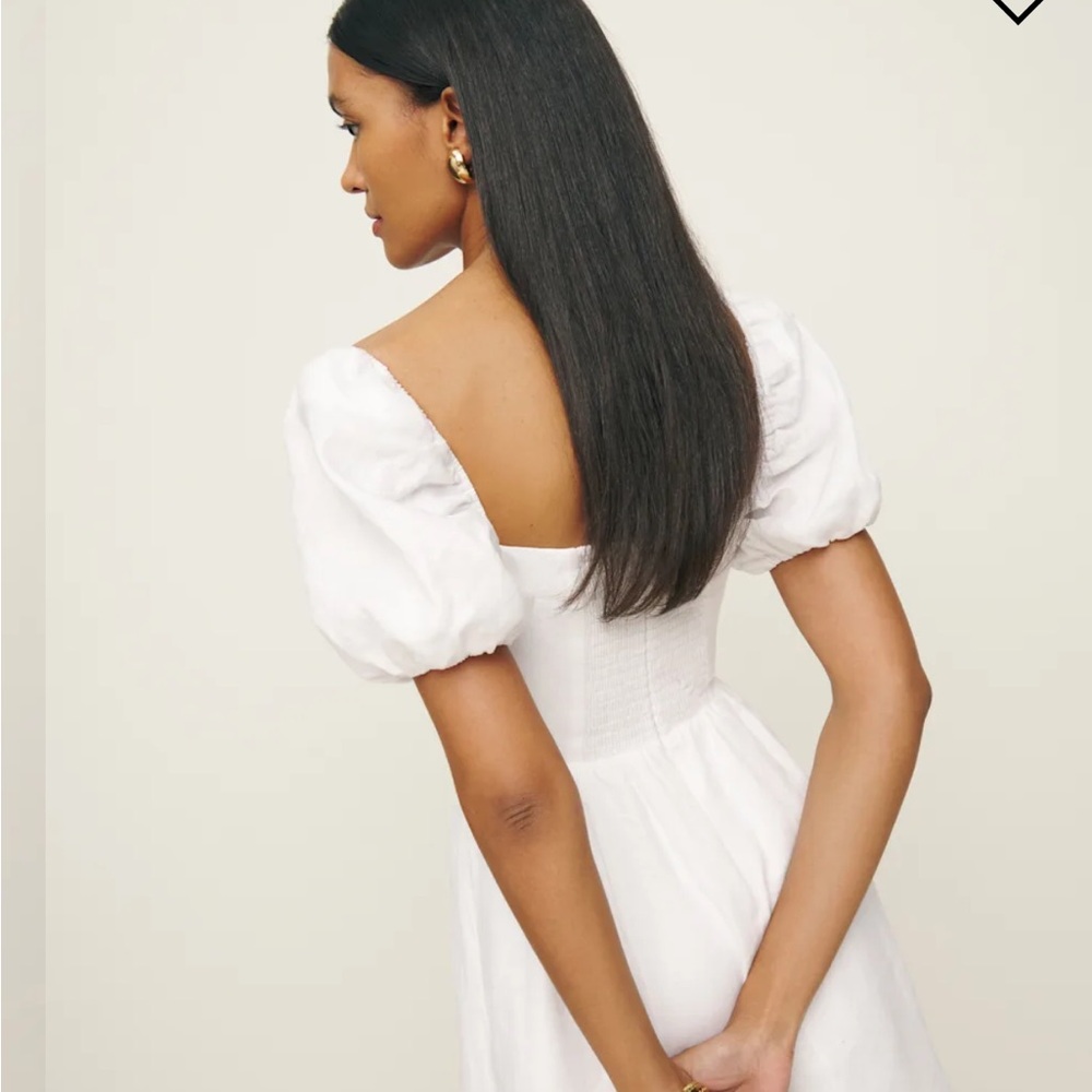 Reformation Malvina Linen Dress NWT - Picture 4 of 6